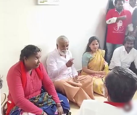 Sanitation workers end stir after TN Minister assures jobs under GCC