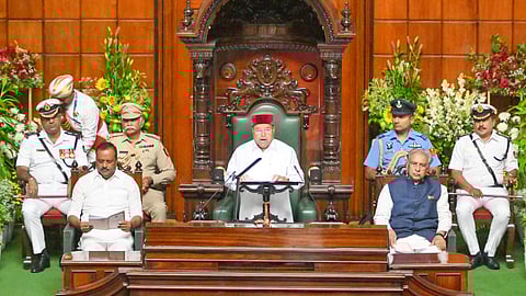 Karnataka Governor doesn't read full speech, here are portions he objected to