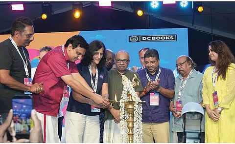 Sunitha Williams opens Kerala Literature Festival at Kozhikode Beach
