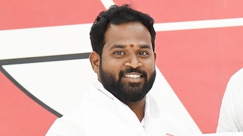 Arava Sridhar with Pawan Kalyan