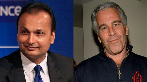 Anil Ambani and Jeffrey Epstein