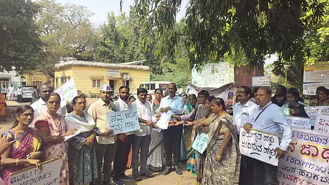 Civil society groups take out state-wide march demanding Right to Health law