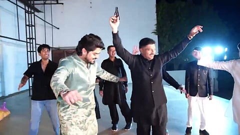 Screengrab from the video