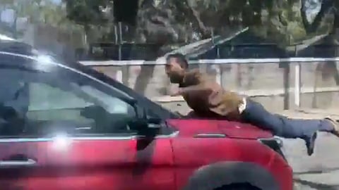Bengaluru road rage: Man arrested for driving SUV with victim clinging to bonnet