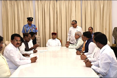 BJP accuses Karnataka govt of ‘mishandling’ SC internal quota, submits memorandum to Guv