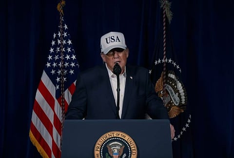 US President Donald Trump