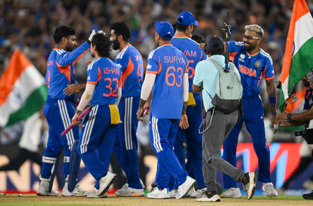 T20 WC: India make history by clinching third title after beating New Zealand by 96 runs