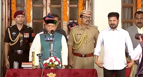 Shiv Pratap Shukla sworn in as new Governor of Telangana