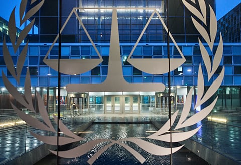 The International Criminal Court (ICC) is seen on Dec. 9, 2025, in The Hague, Netherlands.