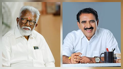 Kummanam Rajasekharan and B Gopalakrishnan