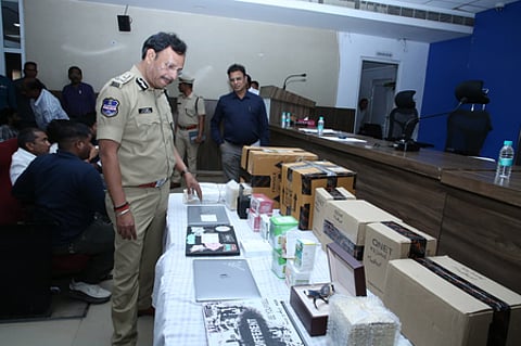 Hyderabad Police arrest 32 accused in Q-Net case