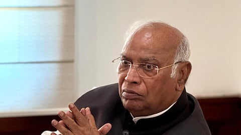 Congress President Mallikarjun Kharge