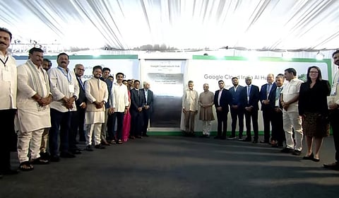 Andhra govt lays foundation for Google's largest data centre in Visakhapatnam