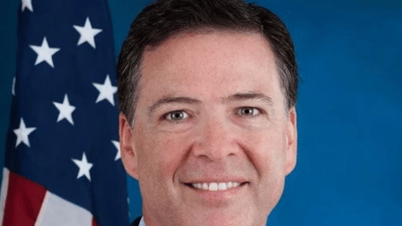 Former FBI director James Comey