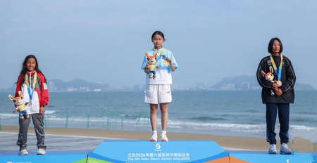 Asian Beach Games: China rule sailing with five gold medals; Zhao breaks men's speed world record
