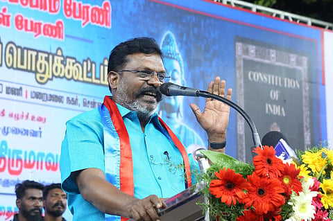 VCK chief flags cadre issues ahead of Tamil Nadu vote count