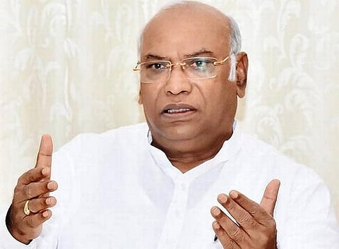 Congress president Mallikarjun Kharge