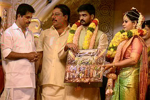 Whistleblower Biju Ramesh’s daughter weds Cong MLA’s son at massive event, top leaders stay away