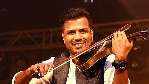 Singer-violinist Balabhaskar