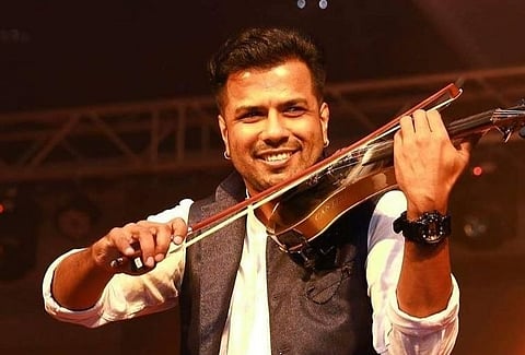 Singer-violinist Balabhaskar's child dies in car accident, couple critical
