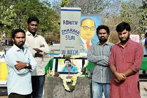 Hyd police says Rohith's caste still not certain, UoH students lash out