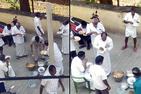 Hunger strike with lunch break: Did AIADMK cadre eat biriyani or tomato rice?