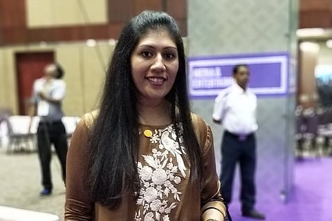 Ajaita Shah, founder of Frontier Markets wins GIST 2017 pitch competition at GES