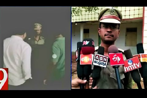Video: Andhra forest officer assaulted for interrupting drinking session, 6 booked