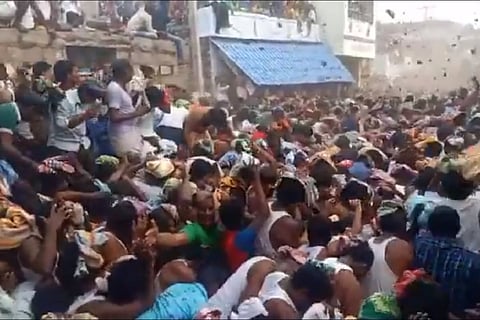 The Kurnool police said that they have sent a notice to temple authorities.
