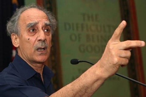 Modi running a one-man 'presidential government', dangerous for India: Shourie