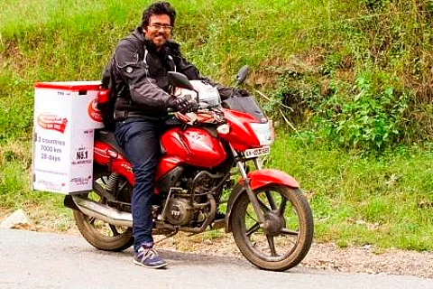 Just pick a place and leave, the rest will fall in place: Bengalurean who biked across three countries