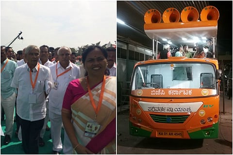 Yatras and bus campaigns for BJP, JD (S) as 2018 Karnataka poll battle heats up
