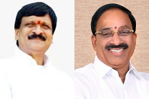 Malkajgiri MLA Mynampally Hanumanth Rao & former minister Tummala Nageswara Rao