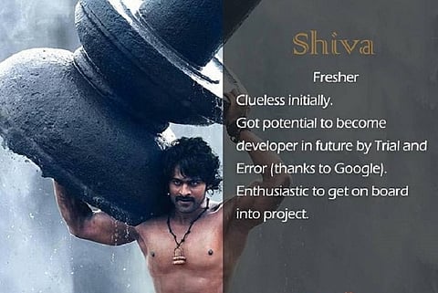 Shiva the talented fresher, Katappa the company loyalist: Baahubali characters as IT employees