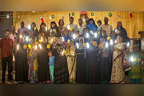 With solar powered lights, this B’luru man is helping street vendors in multiple ways