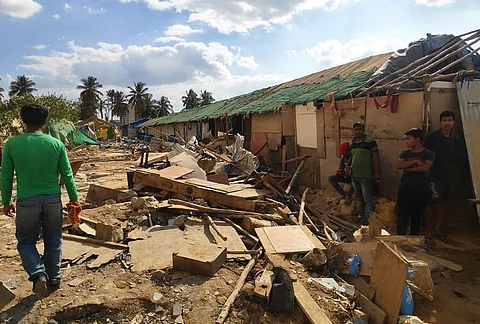 After video claims 'Bangladeshi immigrant' settlement in Bengaluru, BBMP razes 100 huts