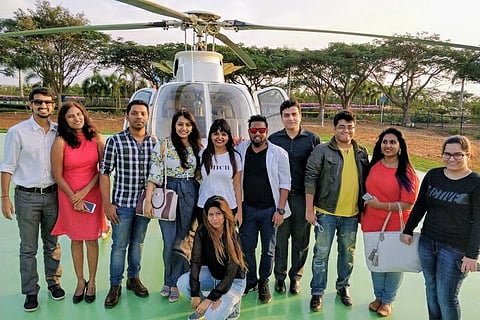 Anniversaries, proposals, promotions: Bengalureans are taking to the skies to celebrate