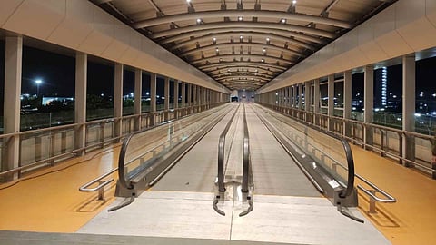 Bengaluru airport walkway