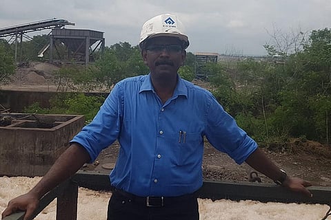 This is Captain Manaivannan's Facebook Profile Picture