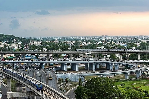 Image for Representation of Chennai Metro Rail