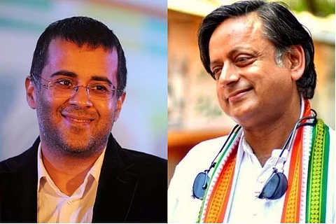 Chetan Bhagat asks why SC is targeting Hindu festivals, gets schooled by Tharoor