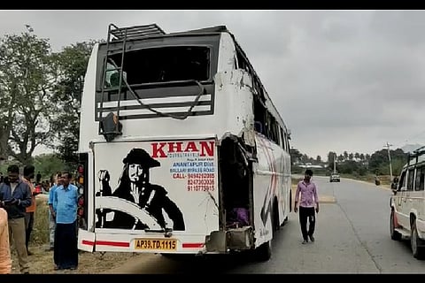 8 students injured in Andhra after bus accident in Chittoor, 3 critical