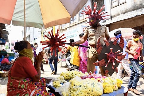 Meet the Chennai artist who created the viral ‘coronavirus’ helmet