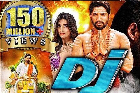 Allu Arjun’s ‘Duvvada Jagannatham’ Hindi dubbing clocks 150 mn views on YouTube