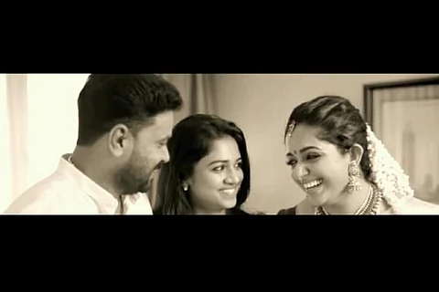 Watch: Inside the Dileep-Kavya Madhavan wedding, smiling newlyweds and a happy daughter