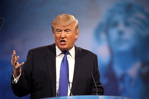 US President Donald Trump