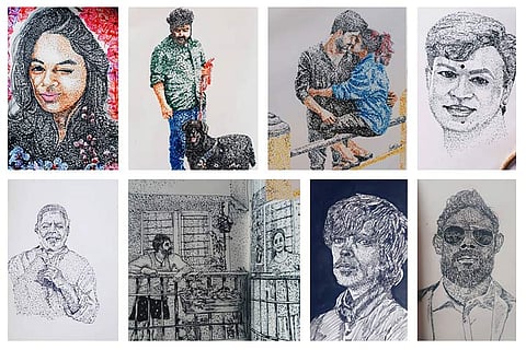 Say it with dots: Meet Kerala artist Syam whose Instagram art has won fans