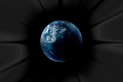 What would happen if Earth fell into a black hole?