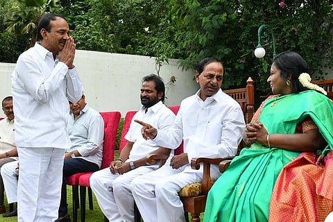 Why Telangana CM KCR had no choice but to retain Health Min Eatala Rajendar in the cabinet