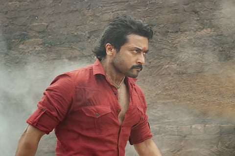 Suriya in the release date announcement video of Etharkkum Thuninthavan